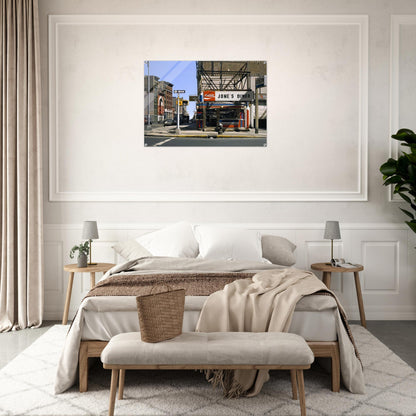 JONES DINER 1979 - Richard Estes Acrylic Print - 70x100 cm / 28x40″ inches | Richard Estes Wall Art | Richard Estes Prints