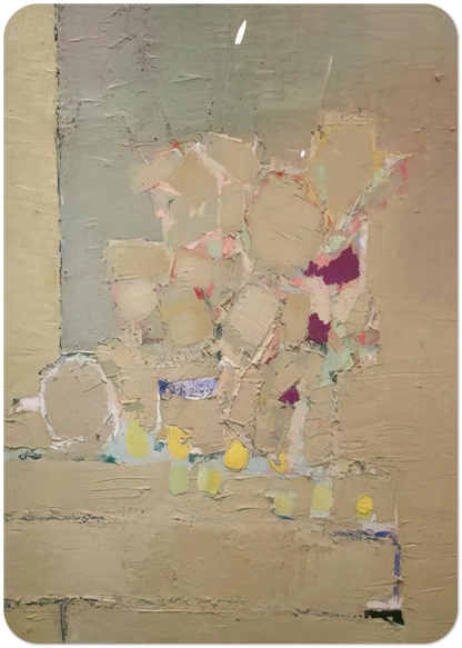 Flowers - 1953 By Nicolas de Stael Pack of 10 Post Cards | Nicolas de Stael Post Cards | A6 (10.5 x 14.8 cm) - 4.1 x 5.8 inches