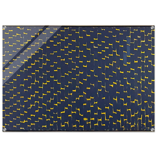 LATE NIGHT REFLECTIONS 1972 - Alma Woodsey Thomas Acrylic Print - 70x100 cm / 28x40″ inches | Alma Woodsey Thomas Wall Art | Alma Woodsey Thomas Prints