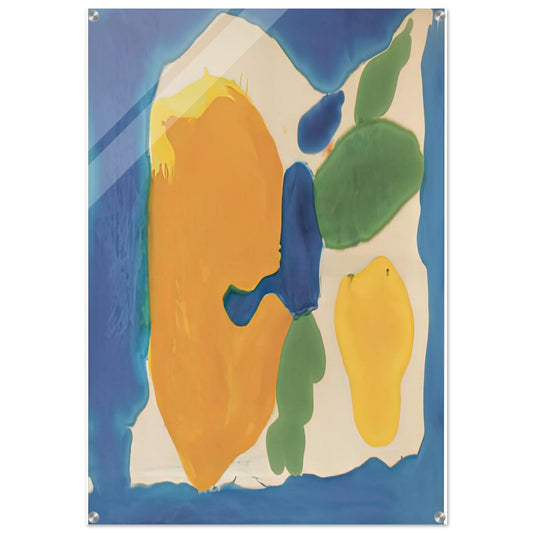 Provincetown Window, 1963-64- - Helen Frankenthaler Acrylic Print - 70x100 cm / 28x40″ inches