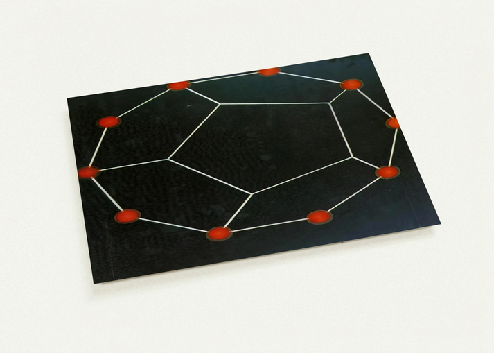 PENTAGONAL SARDANA 1 By Salvador Dali Pack of 10 Post Cards | Salvador Dali Post Cards | A6 (10.5 x 14.8 cm) - 4.1 x 5.8 inches