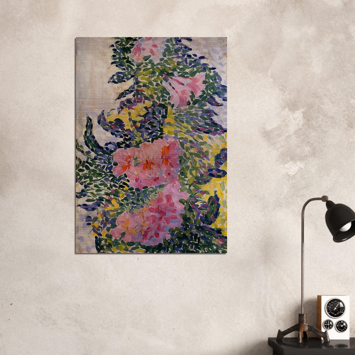 Flowers - Henri-Edmond Cross Brushed Aluminum Print - 70x100 cm / 28x40 inches | Henri-Edmond Cross Aluminum Print | Henri-Edmond Cross Prints