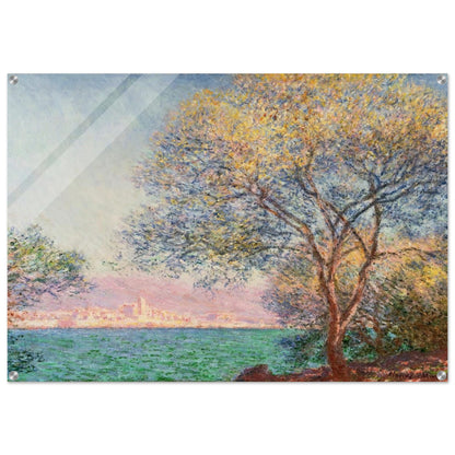 Antibes in the Morning - claude monet Acrylic Print - 70x100 cm / 28x40″ inches