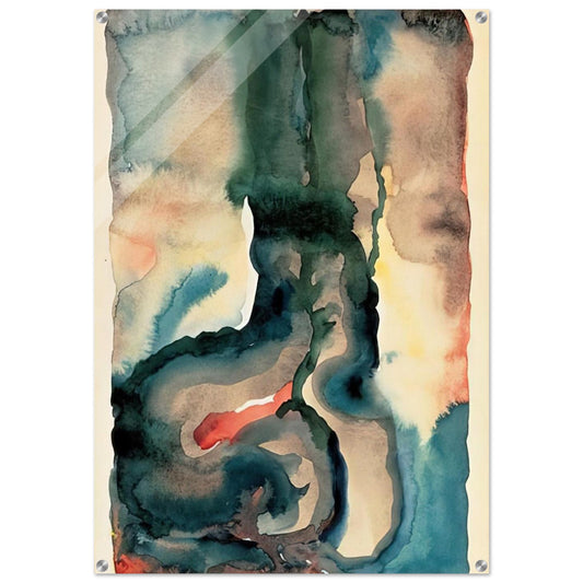 Portrait No. III - Georgia O'Keeffe Acrylic Print - 70x100 cm / 28x40″ inches