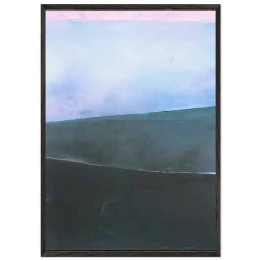 Washington DC October 8 1964 - 1964 N2 - Edward Corbett Framed Art Print – Black Wooden Frame - Default Title - -Framed Art Print