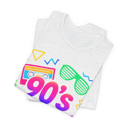Musica old school anni '90 - vibrazioni arcade Classico anni '90 Vintage. Anni '90 Retro Mi piacciono gli anni Novanta Maglietta