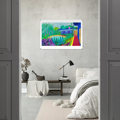 David Hockney - David Hockney Acrylic Print - 70x100 cm / 28x40″ inches | David Hockney Wall Art | David Hockney Prints