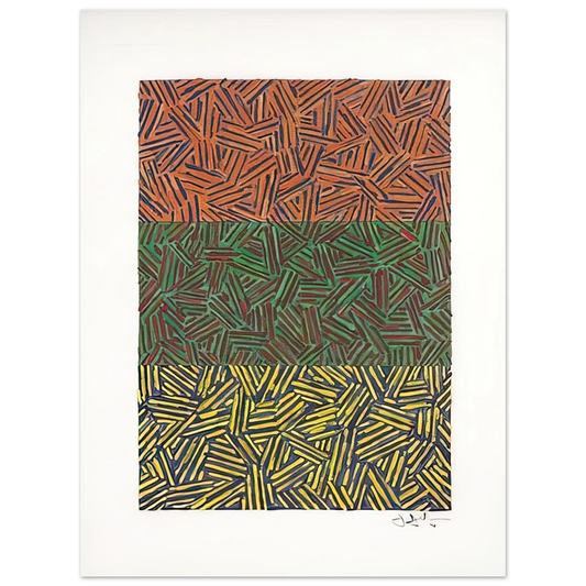 Jasper Johns - UNTITLED 1978 Fine Art Poster - Default Title