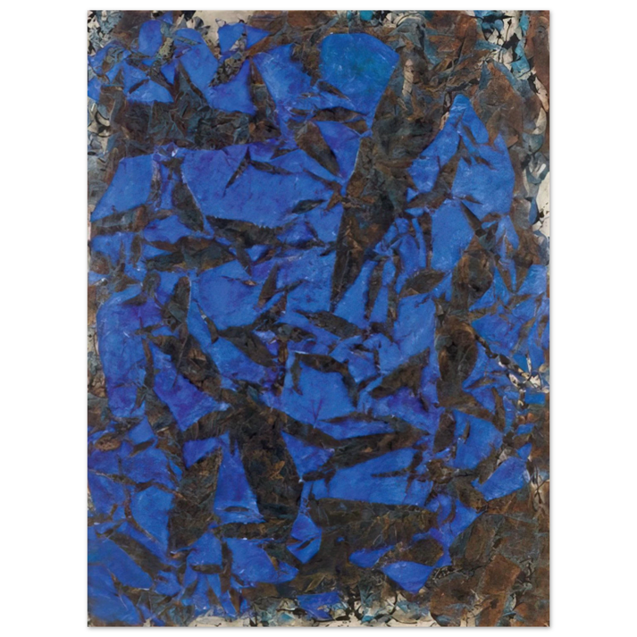 Simon Hantai - Mariale - Tachisme  75x100 cm / 30x40inches Fine Art Poster