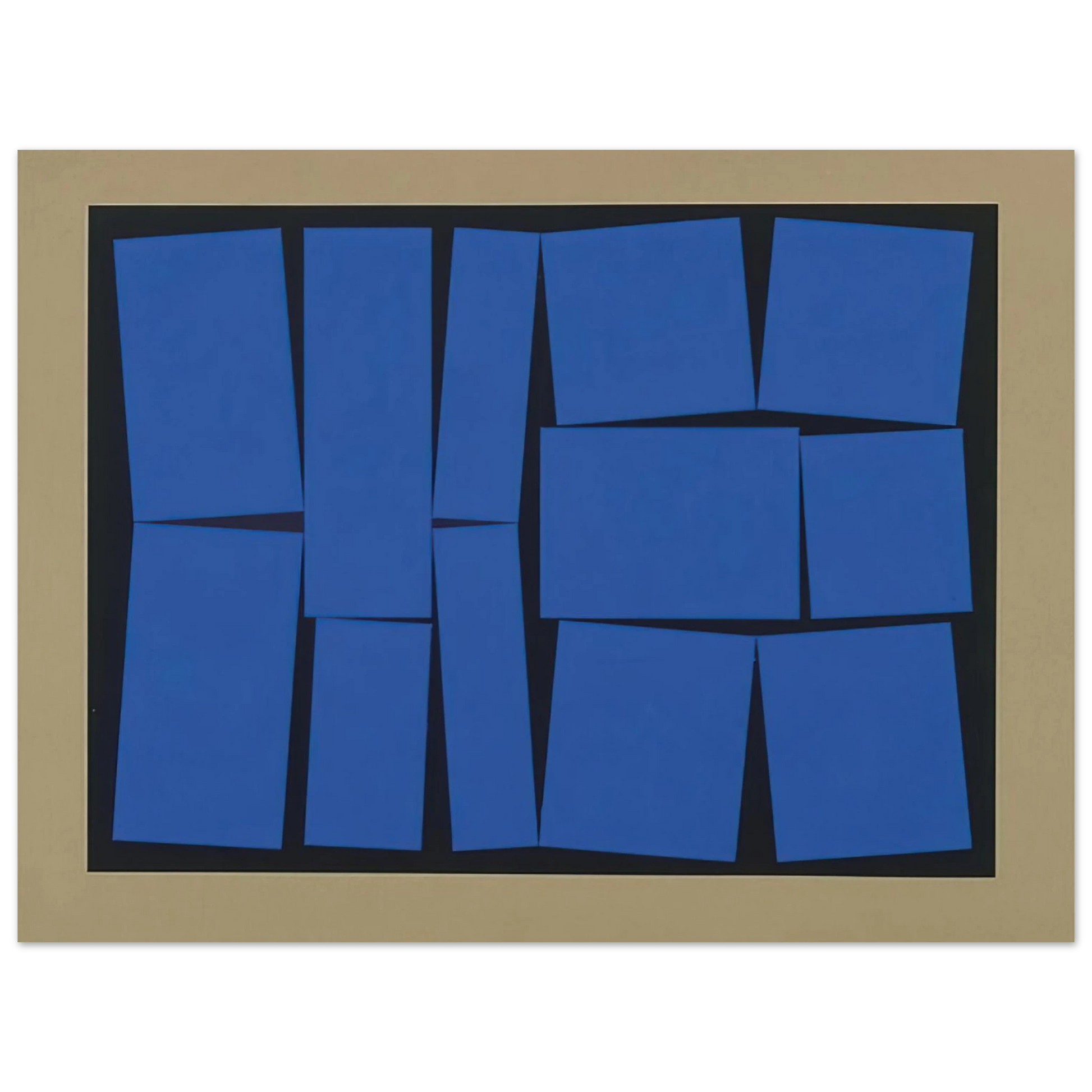 Helio Oiticica - Metaesquema 19 - 1958 Fine Art Poster - Default Title