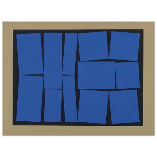 Helio Oiticica - Metaesquema 19 - 1958 Fine Art Poster - Default Title