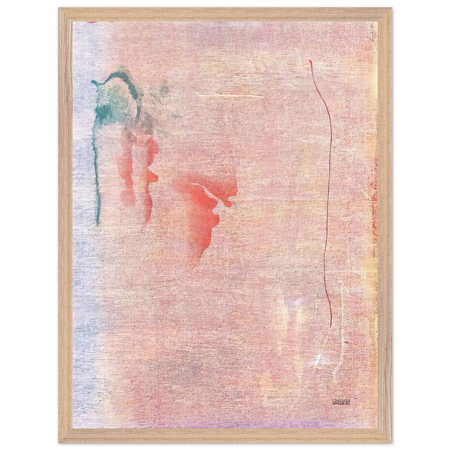 Helen Frankenthaler - Cedar Hill - 1983 Wall art - 40x50 cm / 16x20 inches - Fine Art Poster - -