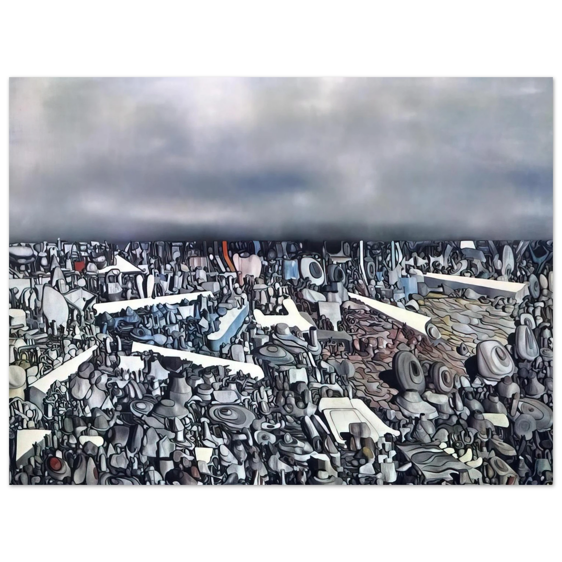 Yves Tanguy - Multiplication of the Arcs Fine Art Poster - Default Title