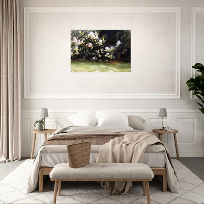 Magnolias - John Singer Sargent Acrylic Print - 70x100 cm / 28x40″ inches
