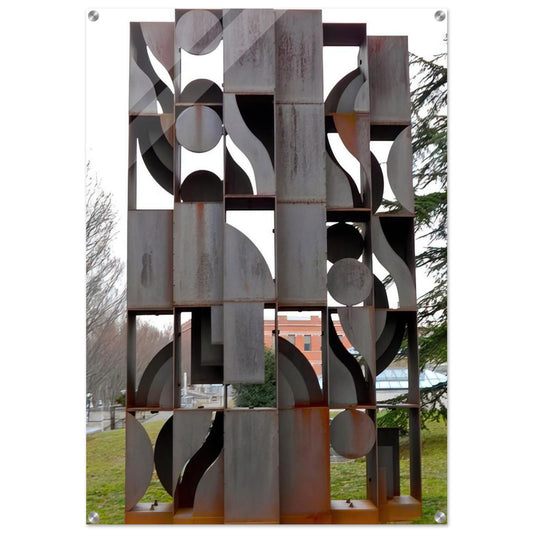 ATMOSPHERE AND ENVIRONMENT X 1969 - Louise Nevelson Acrylic Print - 70x100 cm / 28x40″ inches