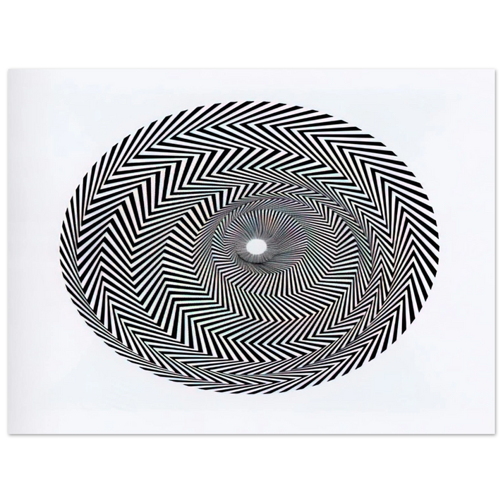 Bridget Riley - BLAZE 1 1962  75x100 cm / 30x40inches Fine Art Poster