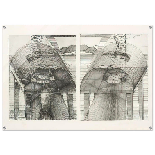 By the Sea - 1971 - Dieter Roth Acrylic Print - 70x100 cm / 28x40″ inches