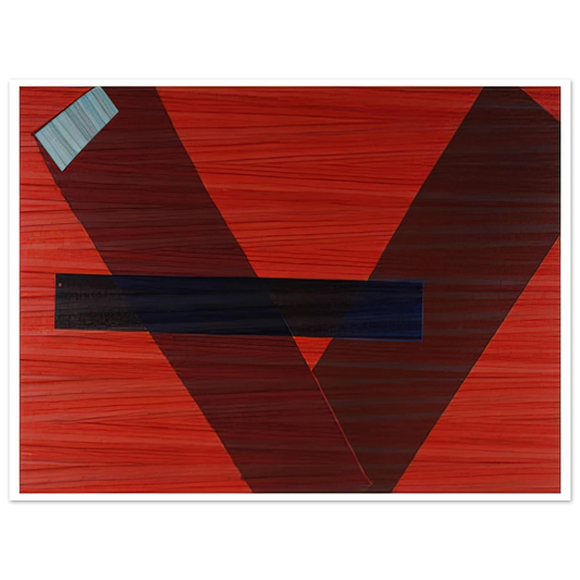 Sam Gilliam - Blue Line Fine Art Poster - Default Title