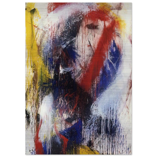 Excalibur - 1960 - Norman Bluhm Brushed Aluminum Print - 70x100 cm / 28x40 inches | Norman Bluhm Aluminum Print | Norman Bluhm Prints