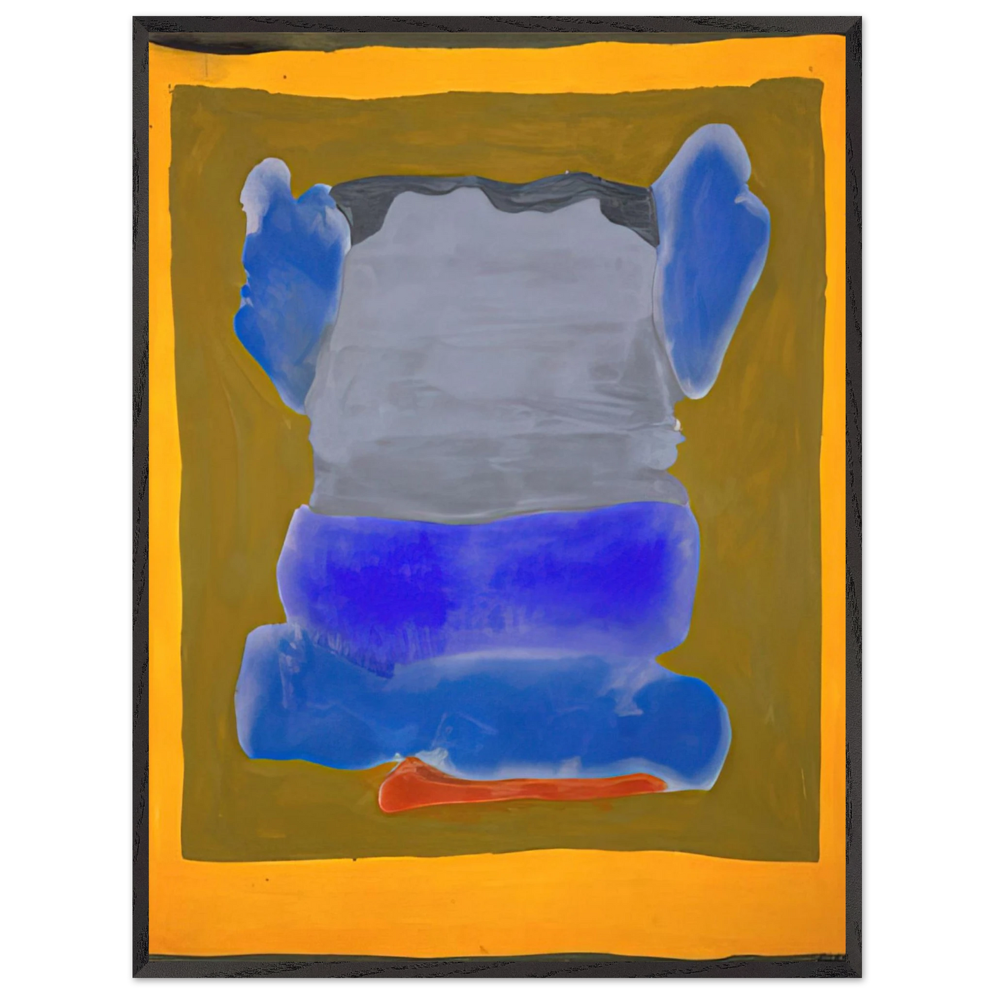 Helen Frankenthaler - Buddha s Court - 1964 Wall art - 40x50 cm / 16x20 inches - Fine Art Poster - -
