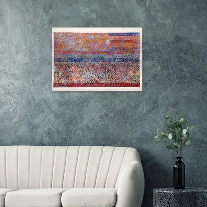 St. Albans - Sam Gilliam Brushed Aluminum Print - 70x100 cm / 28x40 inches | Sam Gilliam Aluminum Print | Sam Gilliam Prints