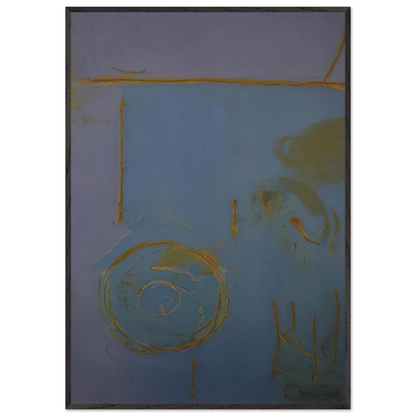 Helen Frankenthaler - Guadalupe - 1989 Wall art - 27x35 cm / 11x14 Inches - Fine Art Poster - -