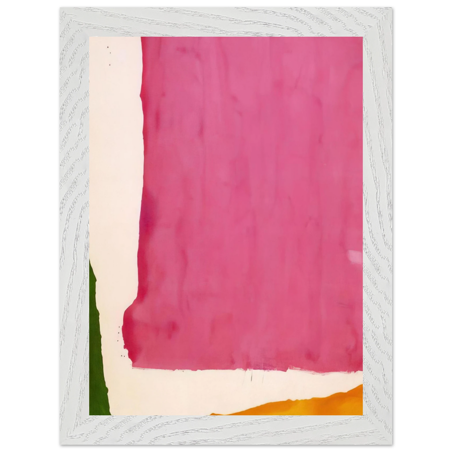 Helen Frankenthaler - Mauve District - 1966 Wall art - 60x80 cm / 24x32 inches - Premium Wooden Framed Poster With Fine Art Paper - Wood frame