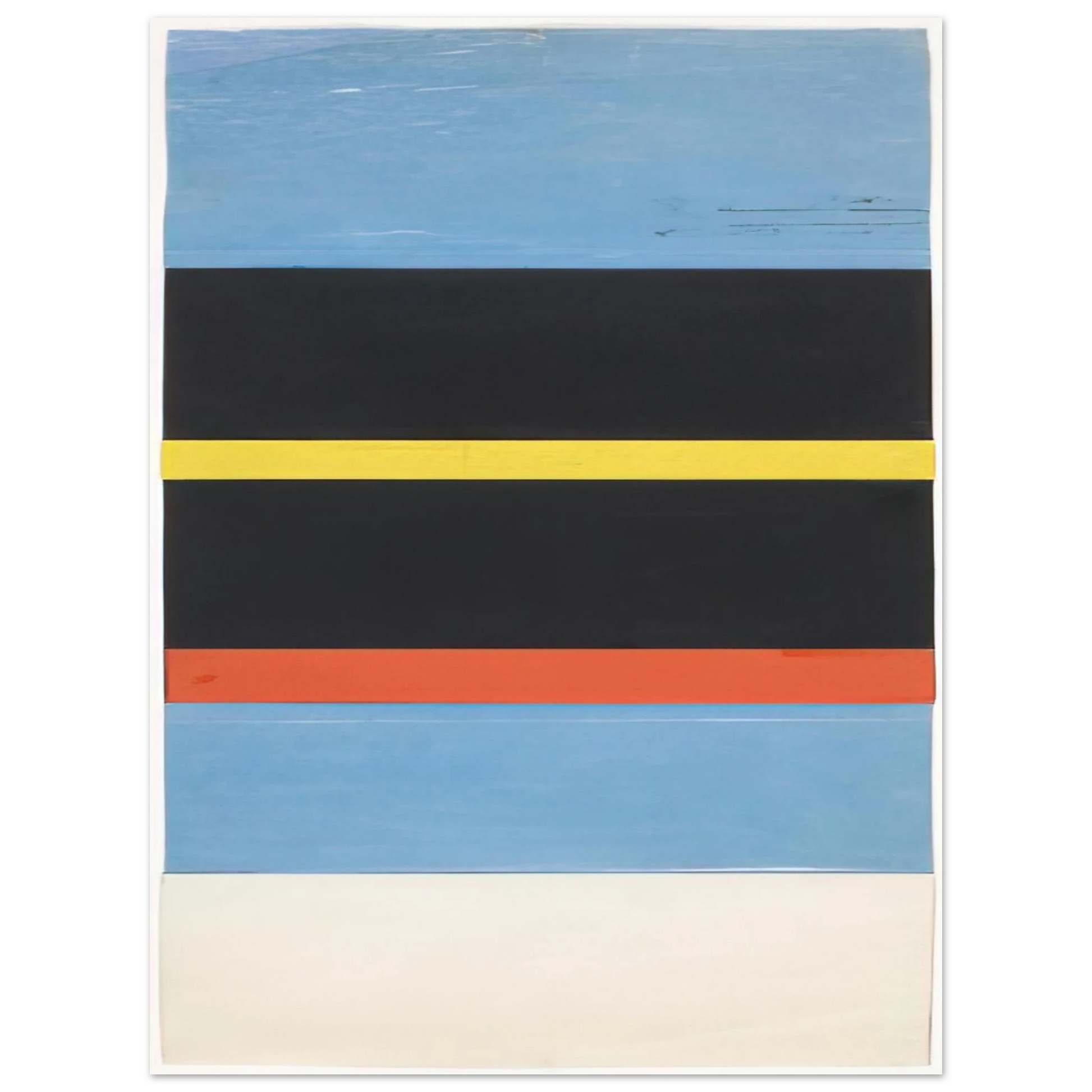 Ellsworth Kelly - Boats in Sanary Harbor Fine Art Poster - Default Title
