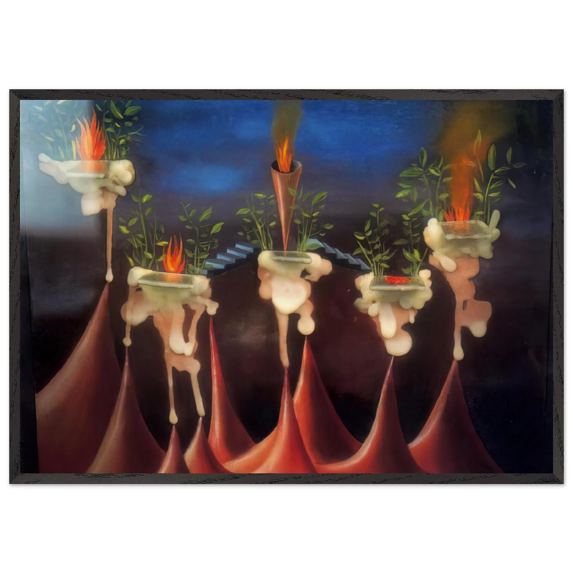 THE DESIRE - Remedios Varo Framed Art Print – Black Wooden Frame - Default Title - -Framed Art Print