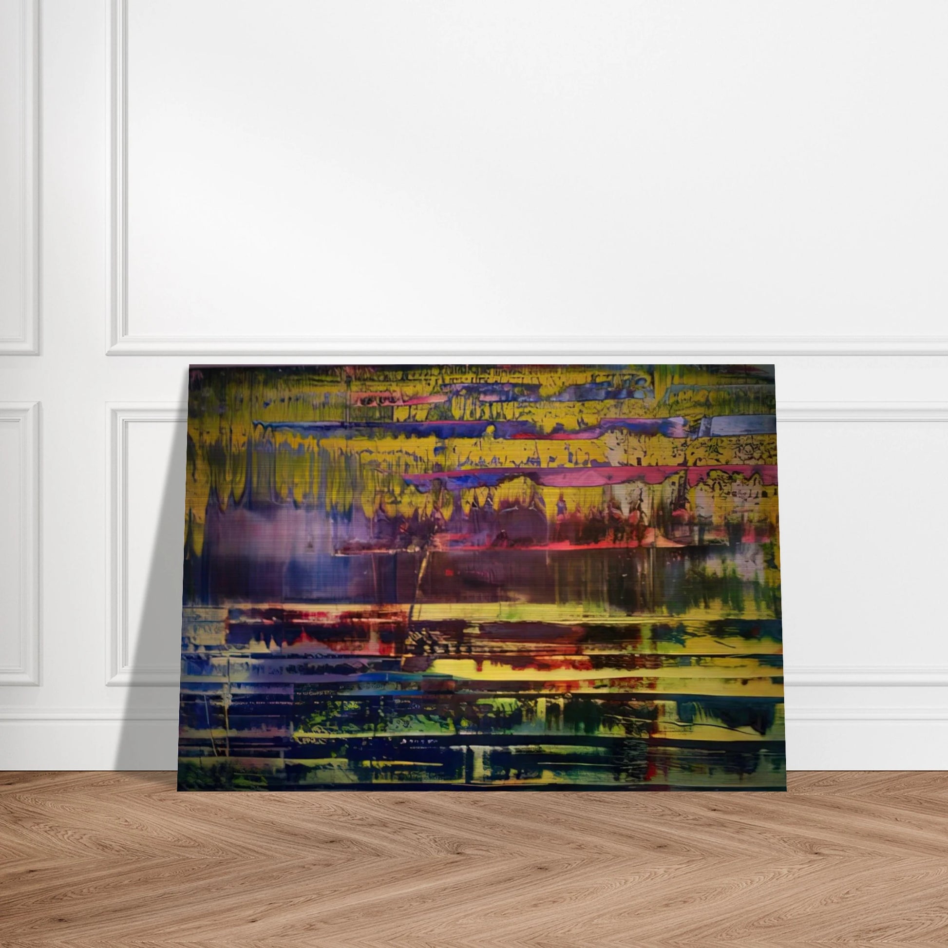 WALLACE BOURNES - Gerhard Richter Brushed Aluminum Print - 70x100 cm / 28x40 inches | Gerhard Richter Aluminum Print | Gerhard Richter Prints