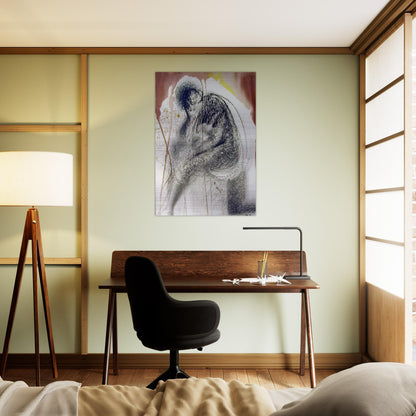 SEDET SOLA CIVITAS PLENA POUPOLO 2 CHRONICLES 36 19 1967 - Salvador Dali Brushed Aluminum Print - 70x100 cm / 28x40 inches | Salvador Dali Aluminum Print | Salvador Dali Prints
