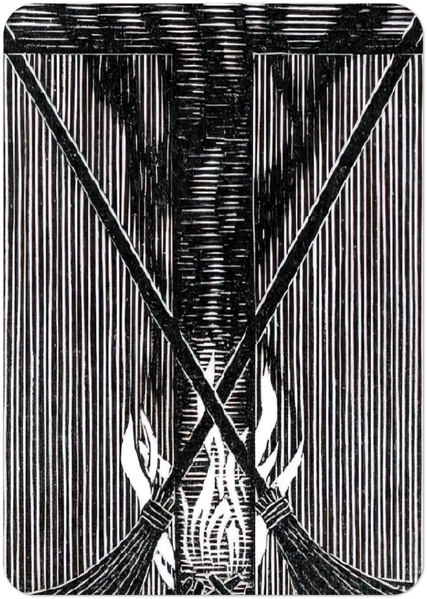 INITIAL T By MC Escher Pack of 10 Post Cards | MC Escher Post Cards | A6 (10.5 x 14.8 cm) - 4.1 x 5.8 inches