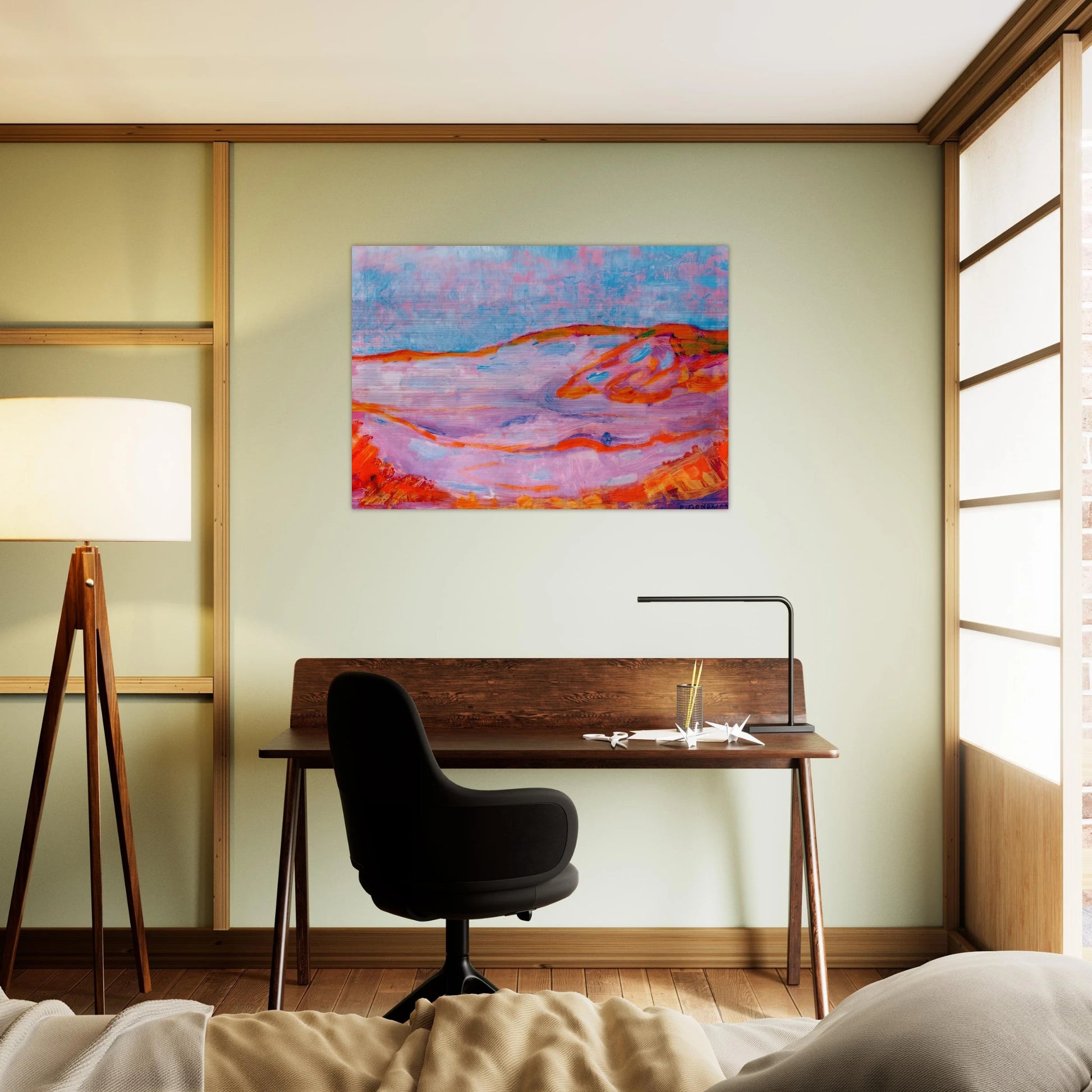 Dune IV - Piet Mondrian Brushed Aluminum Print - 70x100 cm / 28x40 inches | Piet Mondrian Aluminum Print | Piet Mondrian Prints