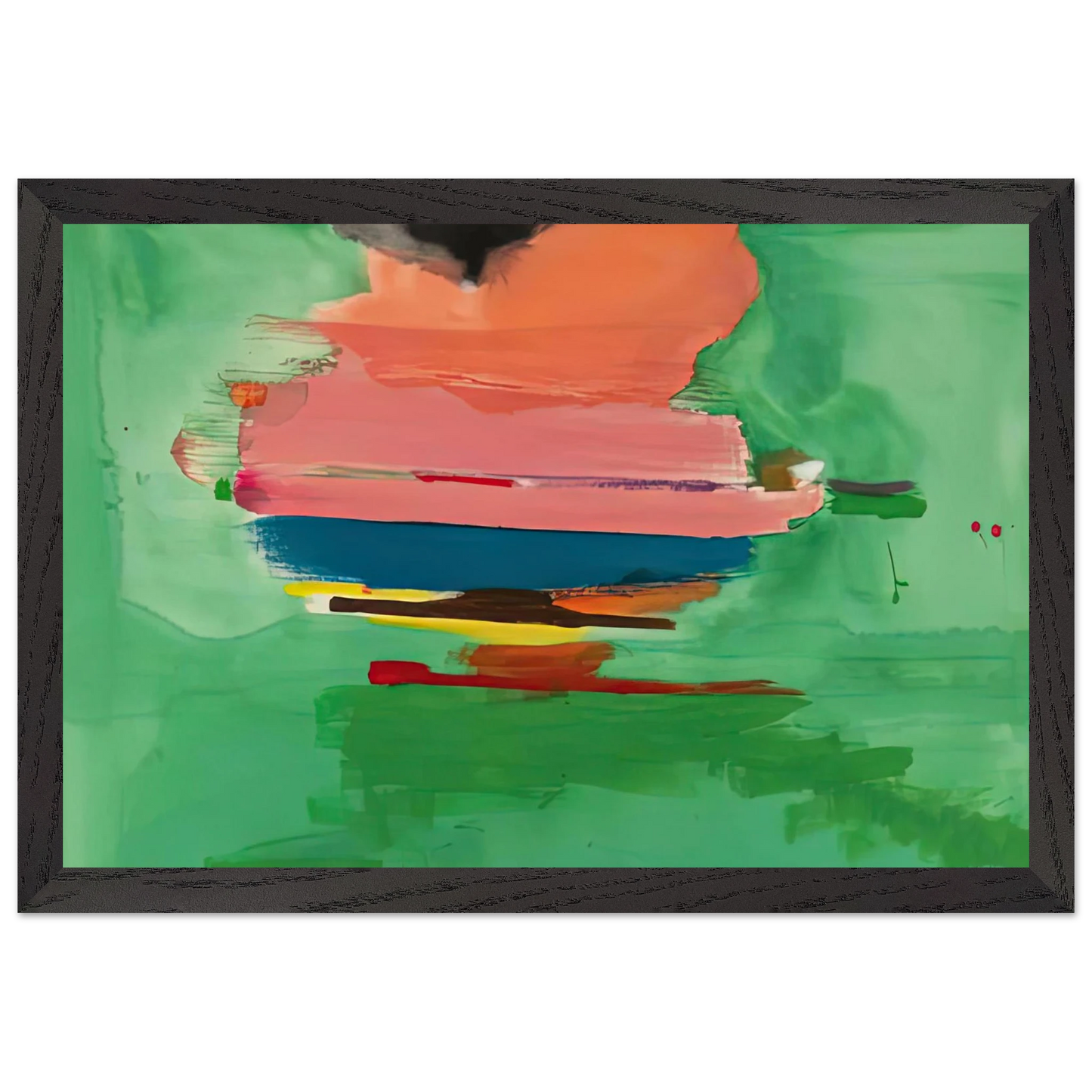 Helen Frankenthaler - Untitled, 1973- Wall Art - 30x40 cm / 12x16 inches - Fine Art Poster - -
