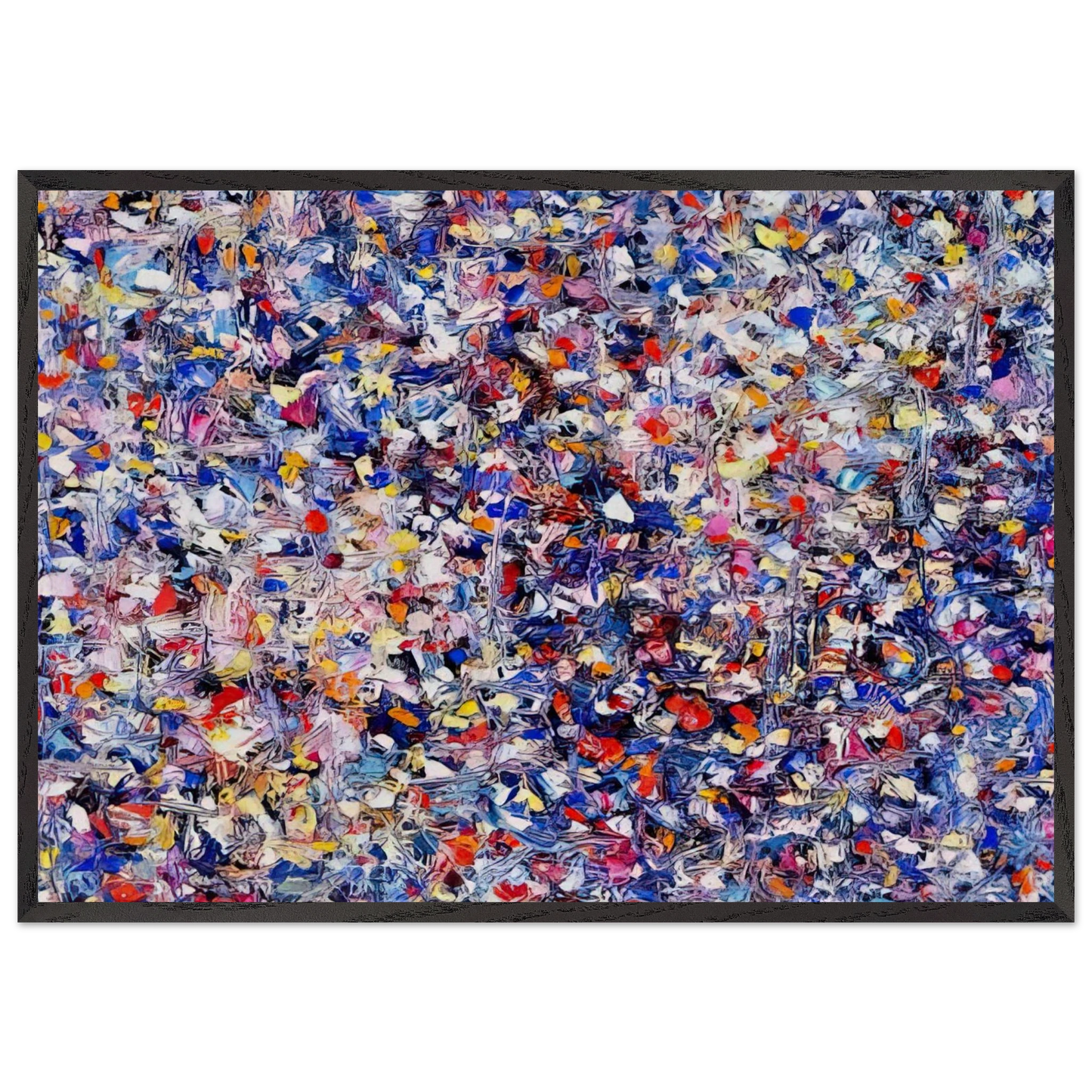 Shellflower - Lee Krasner Framed Art Print – Black Wooden Frame - Default Title - -Framed Art Print