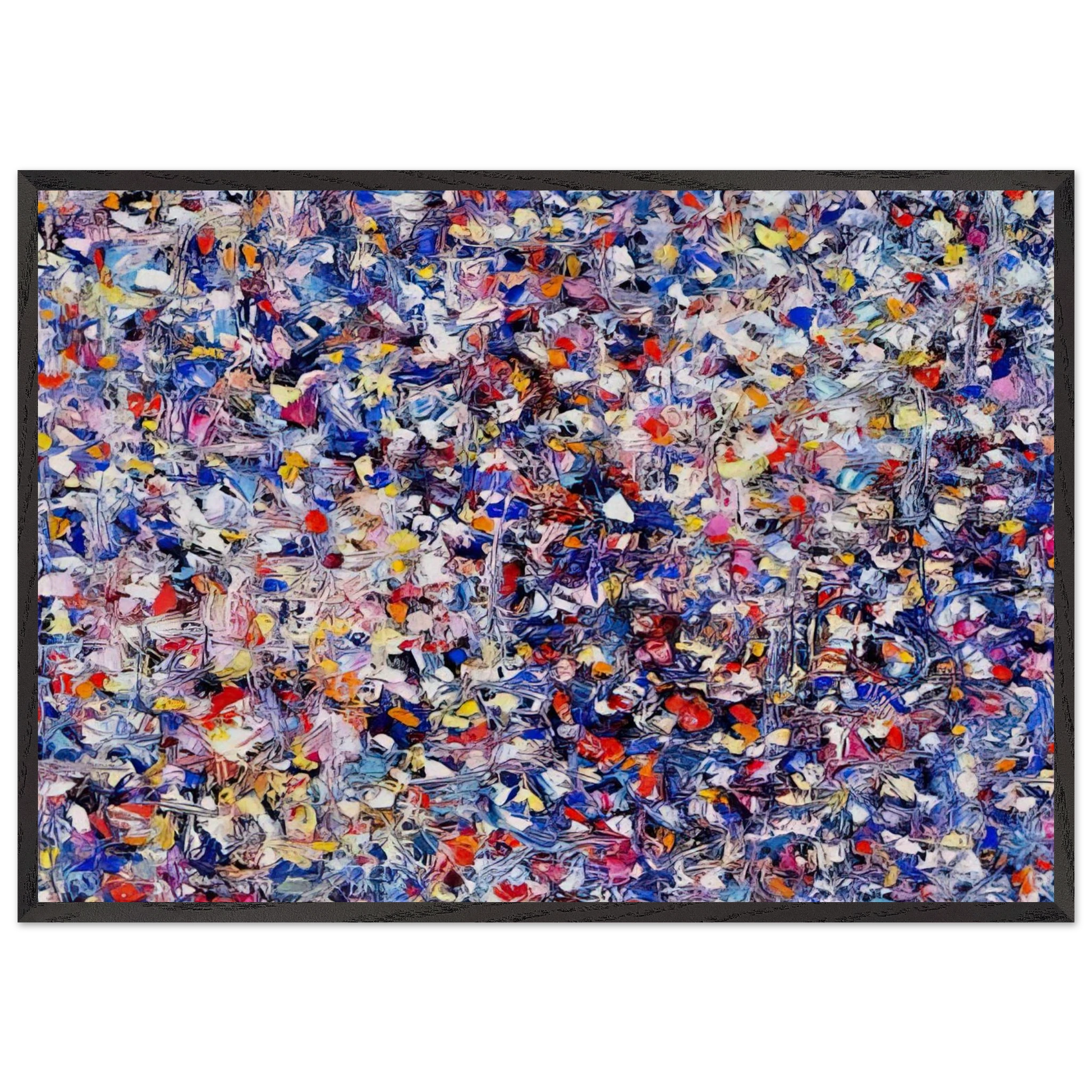 Shellflower - Lee Krasner Framed Art Print – Black Wooden Frame - Default Title - -Framed Art Print