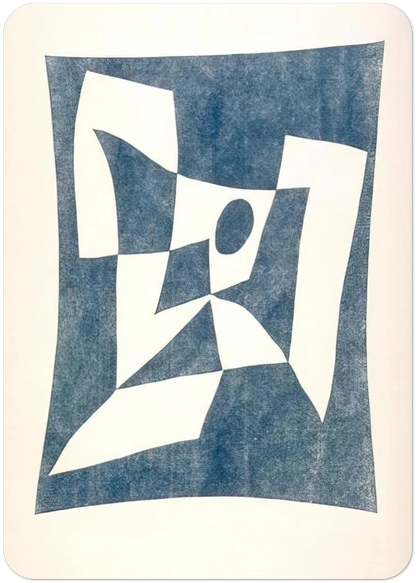 Abstract Composition, Knossos By Jean Arp Pack of 10 Post Cards | Jean Arp Post Cards | A6 (10.5 x 14.8 cm) - 4.1 x 5.8 inches