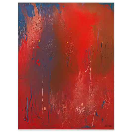 Helen Frankenthaler - Warrior, 1991- Wall Art - 21x29.7 cm / 8x12" - Fine Art Poster - -