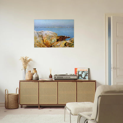 Duck Island - Childe Hassam Brushed Aluminum Print - 70x100 cm / 28x40 inches | Childe Hassam Aluminum Print | Childe Hassam Prints