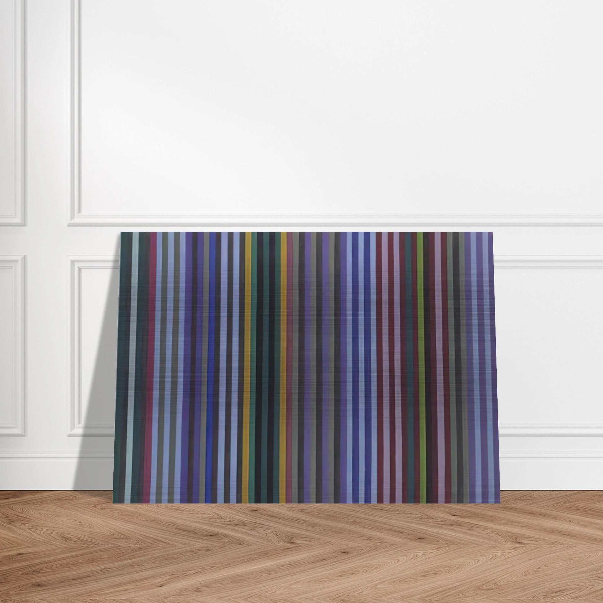 Mohawk - 1970 - Gene Davis Brushed Aluminum Print - 70x100 cm / 28x40 inches | Gene Davis Aluminum Print | Gene Davis Prints