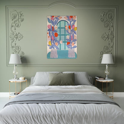 Romance - Tarsila do Amaral Brushed Aluminum Print - 70x100 cm / 28x40 inches | Tarsila do Amaral Aluminum Print | Tarsila do Amaral Prints