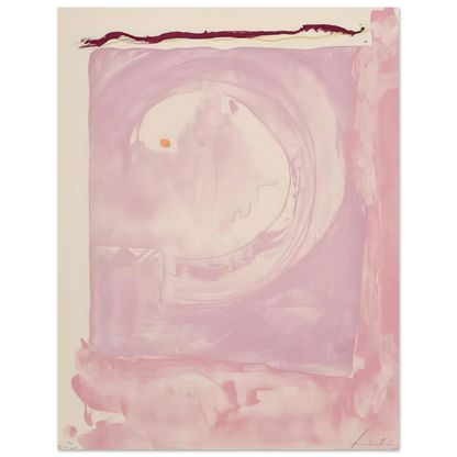 Helen Frankenthaler - Reflections IX - 1995 Wall art - 27x35 cm / 11x14 inches - Fine Art Poster - -
