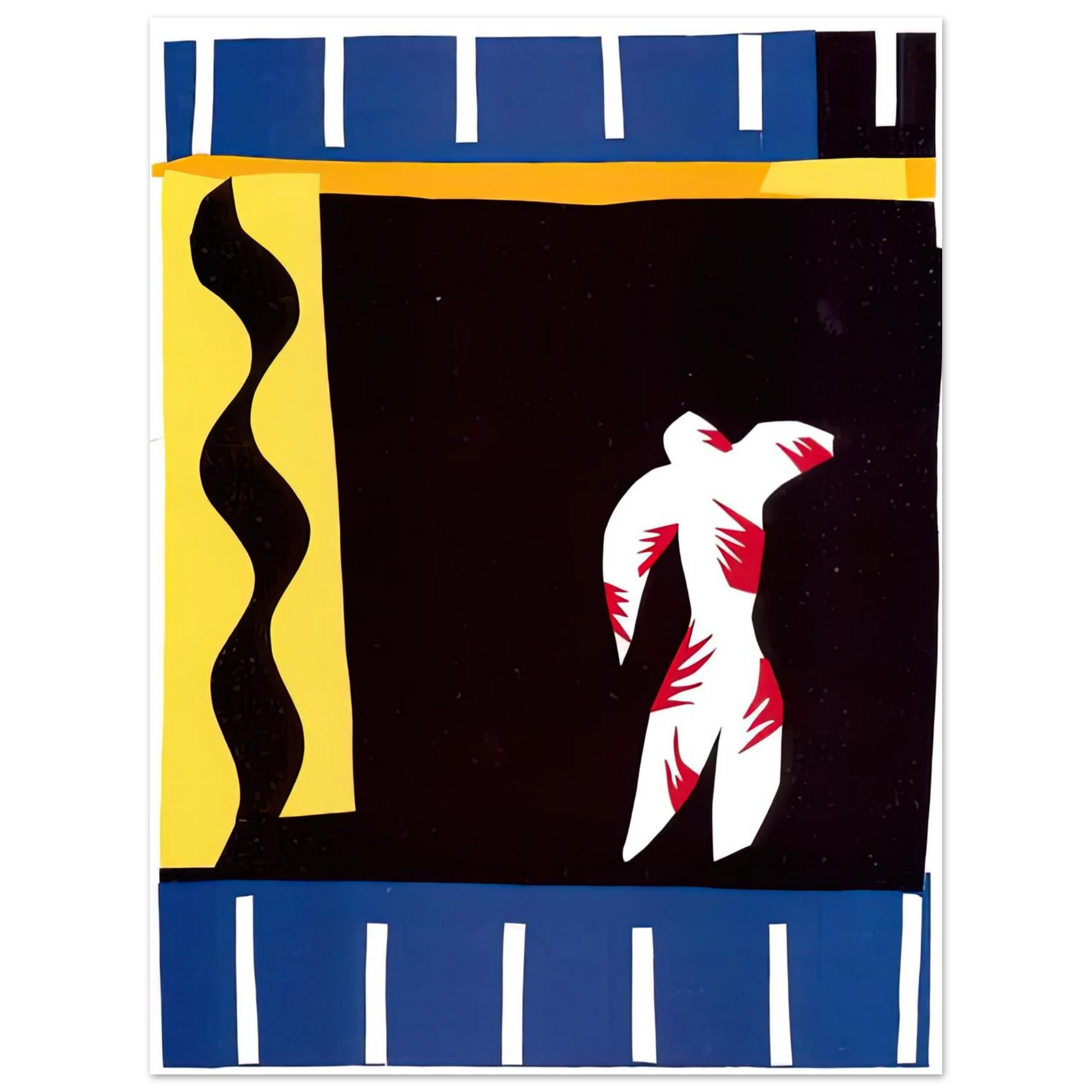 Henri Matisse - THE CLOWN 1943 Fine Art Poster - Default Title