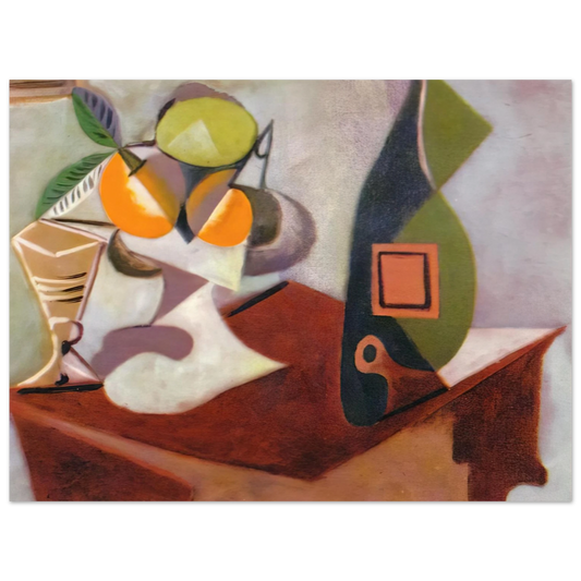 Pablo Picasso - Still life with lemon and oranges Fine Art Poster - Default Title