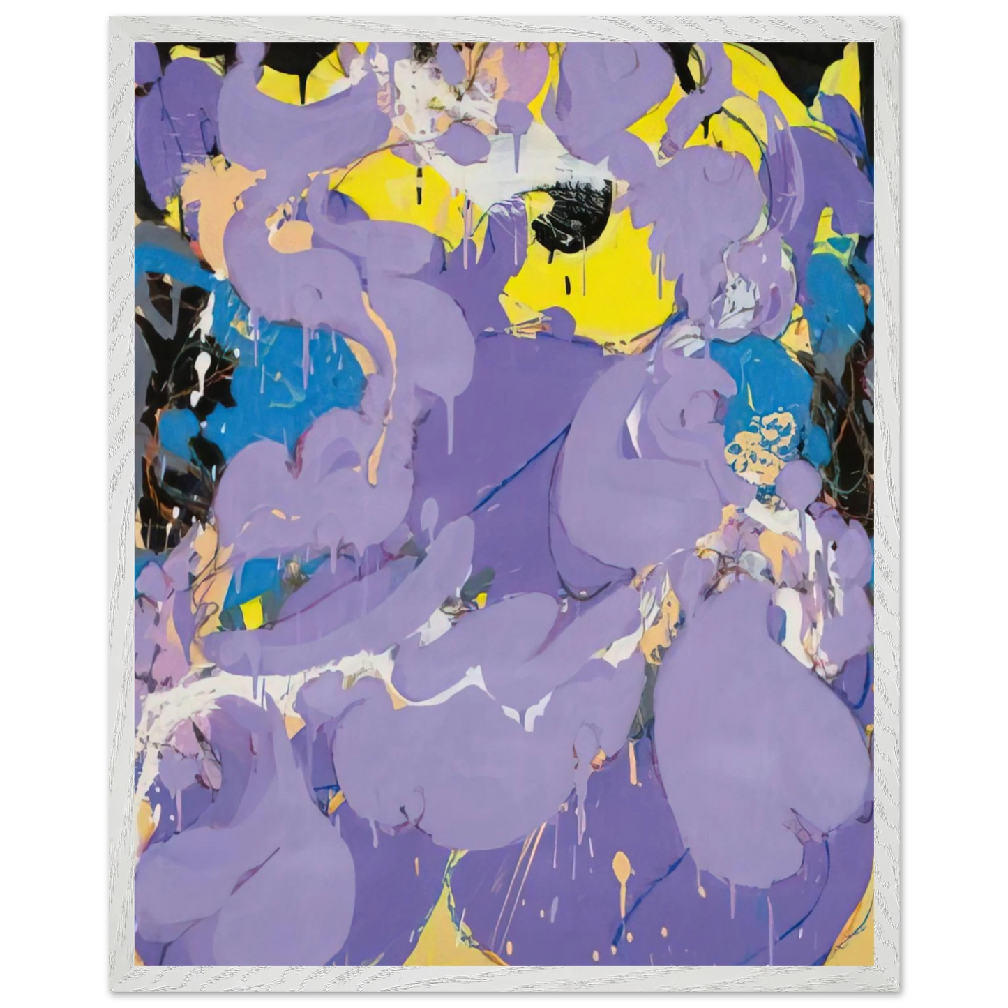 Helen Frankenthaler - Untitled - 1978 Wall art - 75x100 cm / 30x40 inches - Fine Art Poster - -