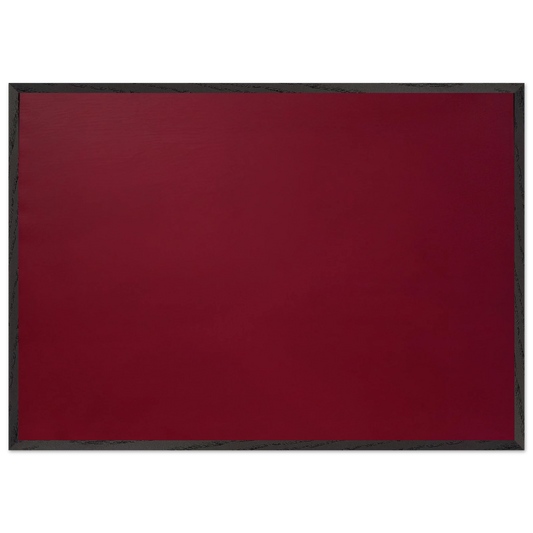 Microchromie 71 ZL Fushia - Fernand Leduc Framed Art Print – Black Wooden Frame - Default Title - -Framed Art Print