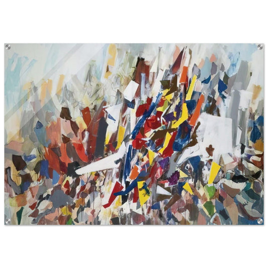 9th Street - 1978 - Robert Goodnough Acrylic Print - 70x100 cm / 28x40″ inches