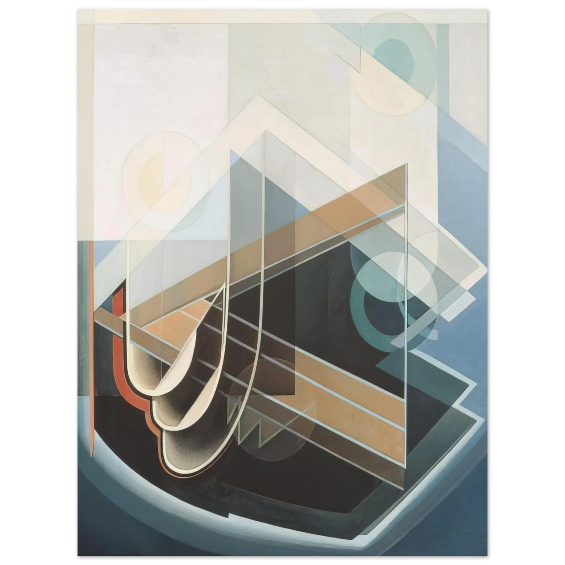 Lawren Harris - Abstract No. 7 - 1939 Fine Art Poster - Default Title