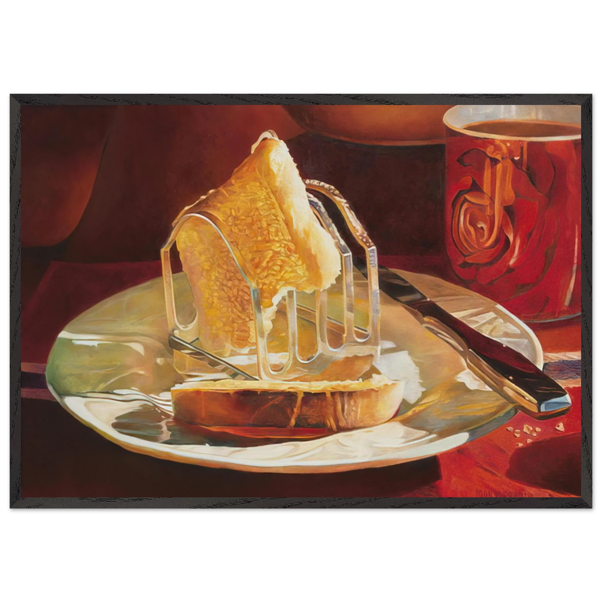 Between the Dark and the Daylight - 2011 - Mary Pratt Framed Art Print – Black Wooden Frame - Default Title - -Framed Art Print