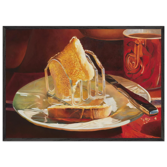 Between the Dark and the Daylight - 2011 - Mary Pratt Framed Art Print – Black Wooden Frame - Default Title - -Framed Art Print